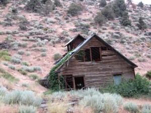 One building still standing may be bunk house