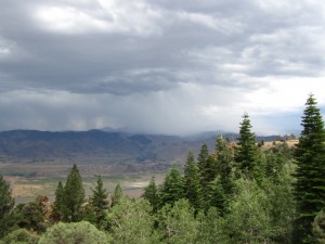 View down into Little Antelope Valley