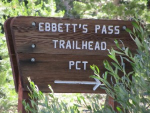 PCT Trailhead Sign