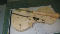 Well, it is the 5th day since I started but I really didn’t do anything on the violin other than square up one edge on the form.Â  I did get the wood in though, as well as a few other things that I’ll need. I […]